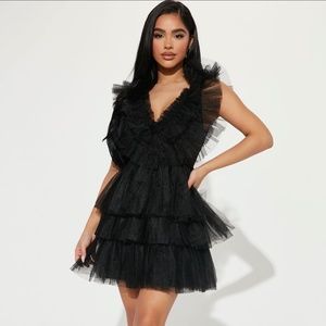 Fashion Nova Isabella Tulle Maxi Dress